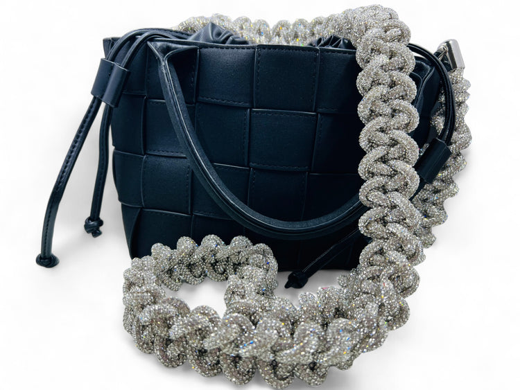48" Rhinestone Purse Strap